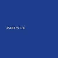QA show-tagged photo